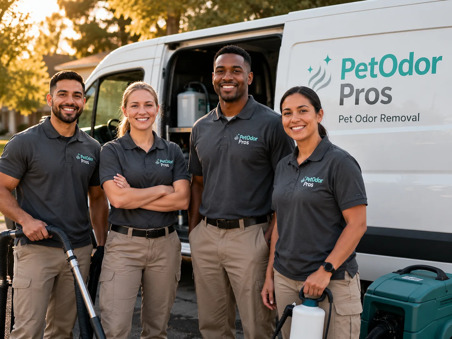 Pet Odor Removal team serving Myers Flat, CA